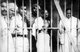 India: India: Mohandas Gandhi with political prisoners at Dum Dum, Calcutta, 29 March 1938