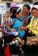 China: Tibetans in the market near the Labrang Monastery, Xiahe, Gansu Province